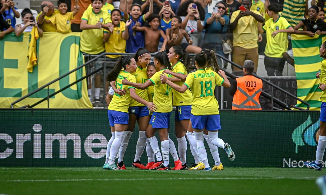 Seleção feminina encara Japão por terceiro lugar na Copa She Believes 