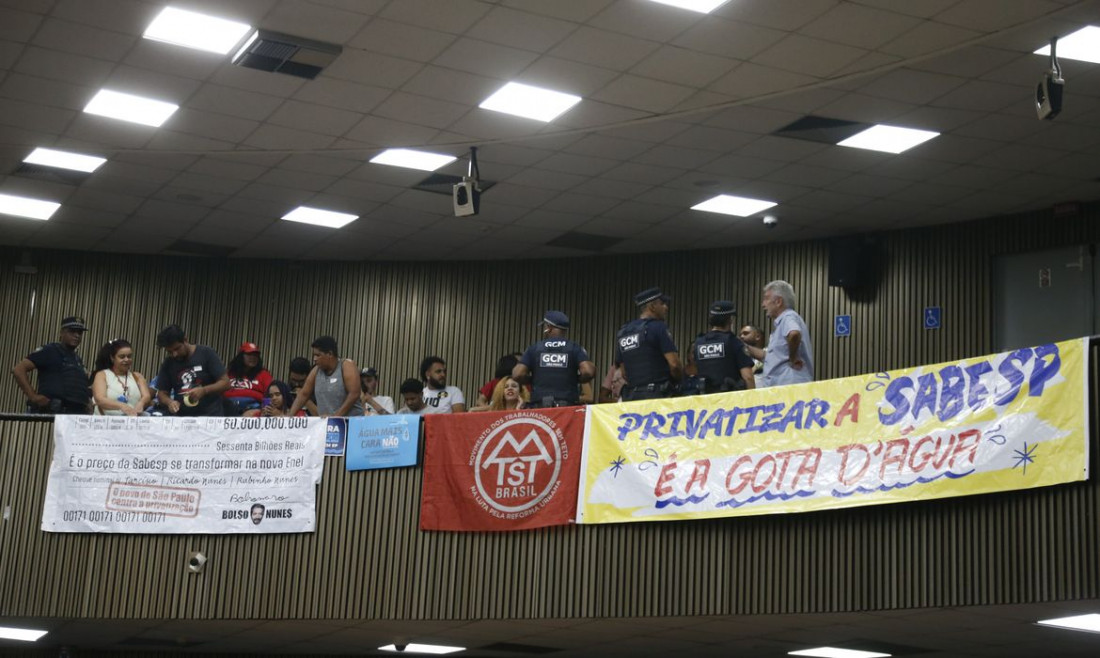 Vereadores de SP autorizam capital a aderir Ã  privatizaÃ§Ã£o da Sabesp