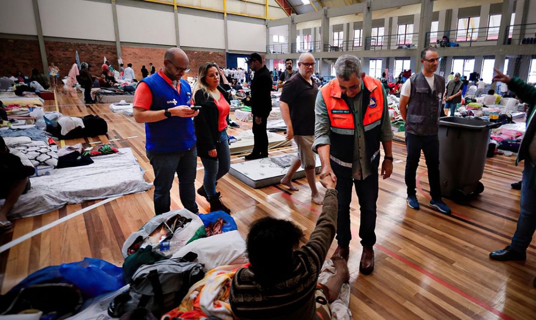 RS: Força Nacional e policiais temporários vão conter saques e roubos