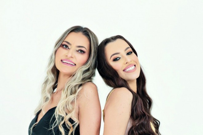 Patrícia e a filha Paloma estão empenhadas por uma boa causa social