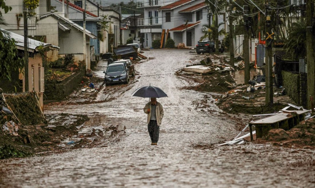 Rio Grande do Sul tem queda brusca de temperatura nesta segunda-feira