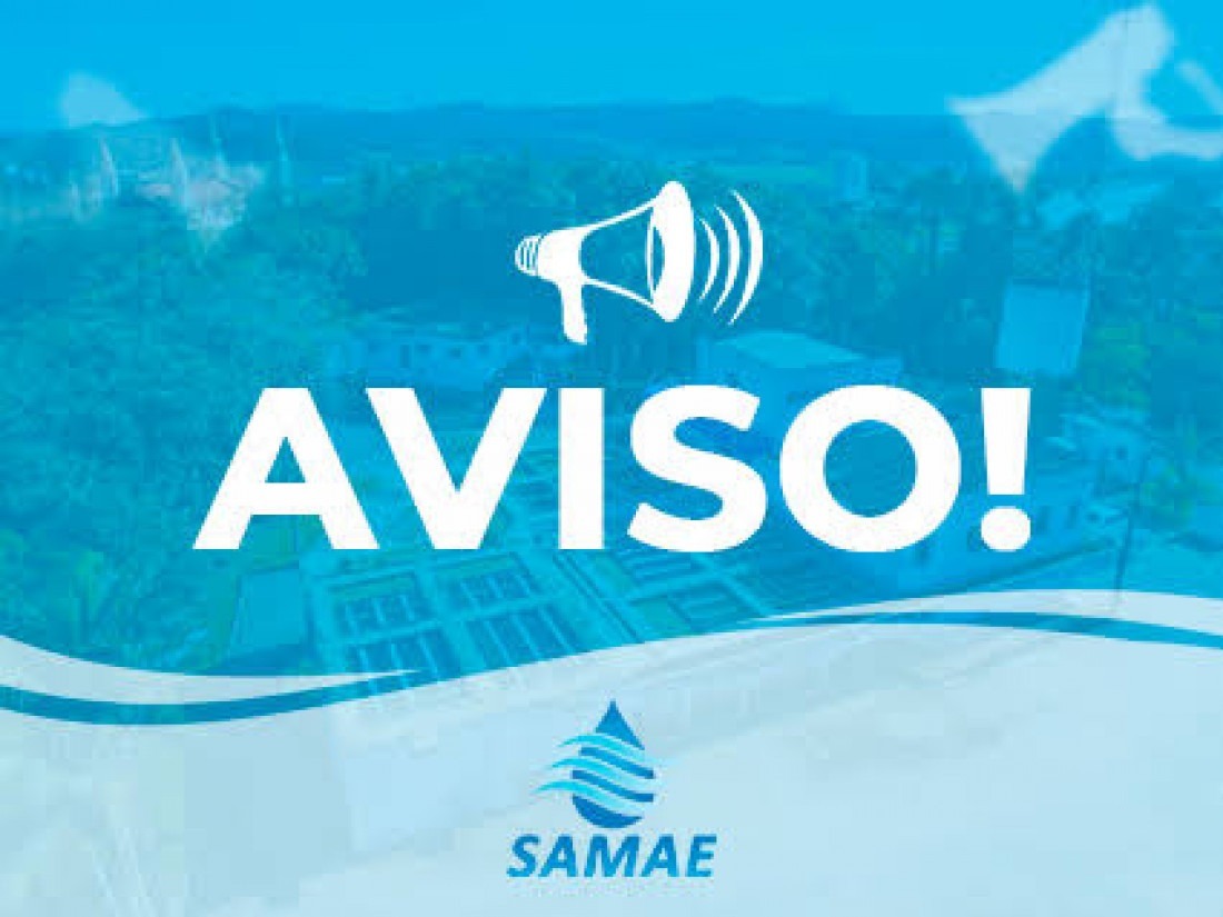 Aviso SAMAE