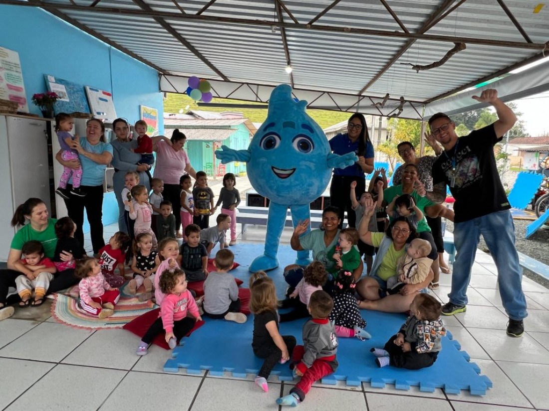 Criançada está animada com a novidade