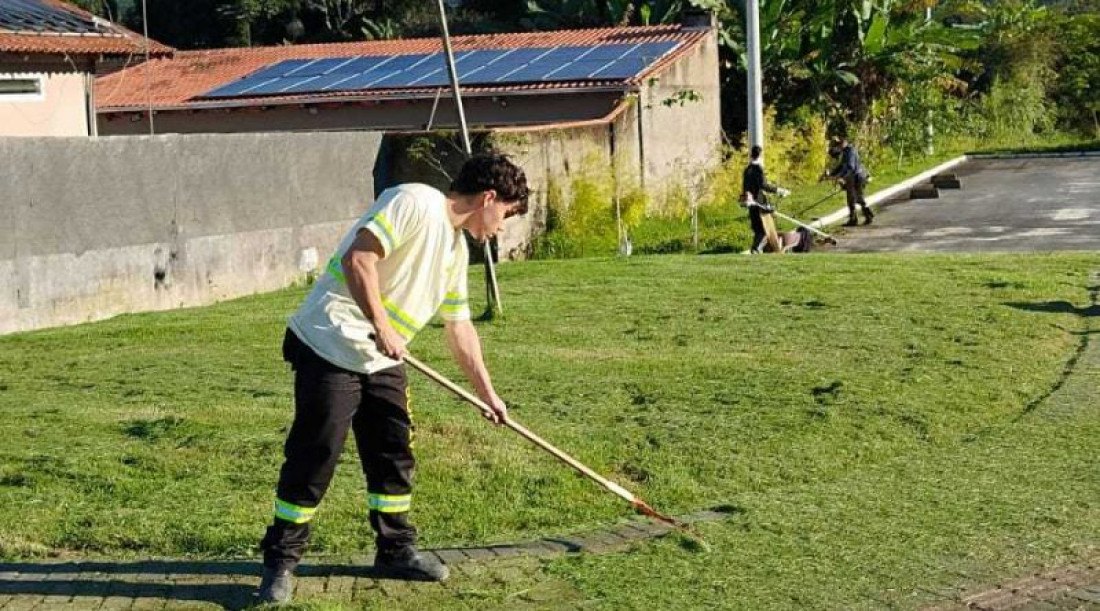 Manutenção das áreas de lazer