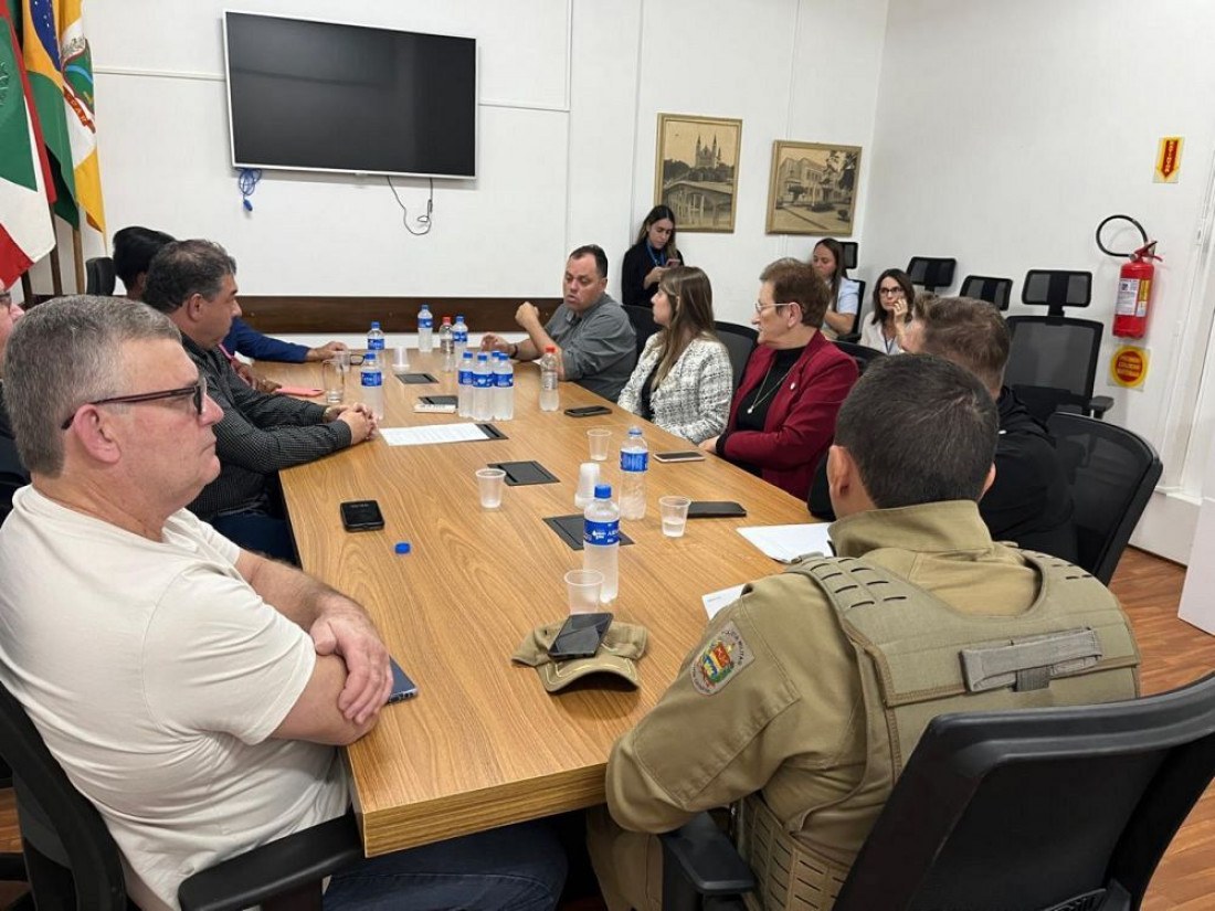 Reunião da câmara de vereadores de Gaspar