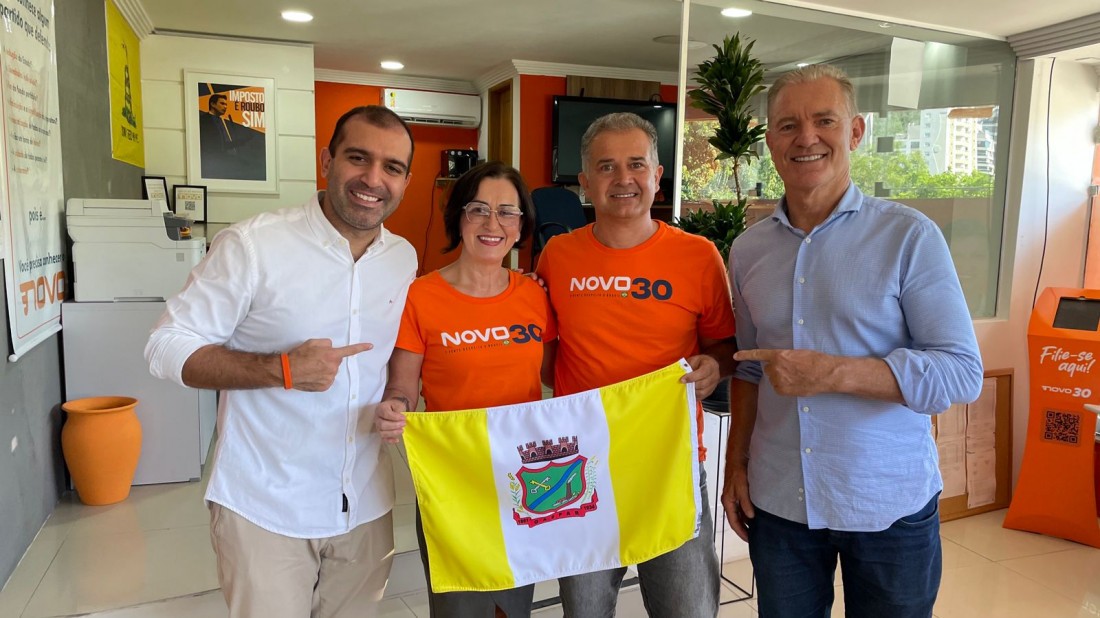 Chapa eleitoral partido NOVO 2024