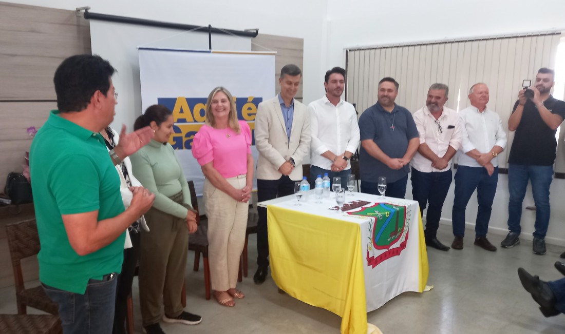 Lideranças dos três partidos anunciaram o nome de Ivete Hammes para a vaga de pré-candidata a vice-prefeita em Gaspar