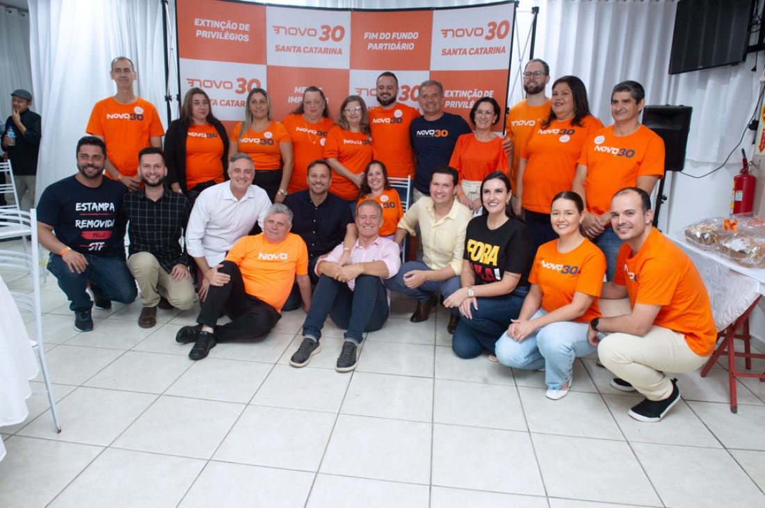 Reunião do partido NOVO