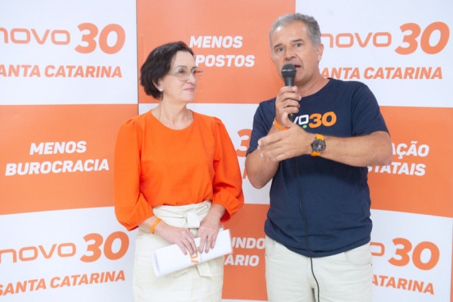Pré-candidatos Maria Bernadete de Souza e Ednei de Souza
