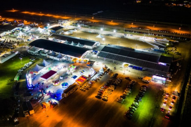 Áreas noturnas expofest