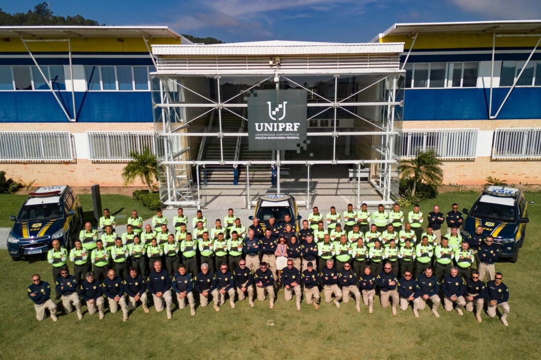 Os participantes do curso inédito realizado em Florianópolis