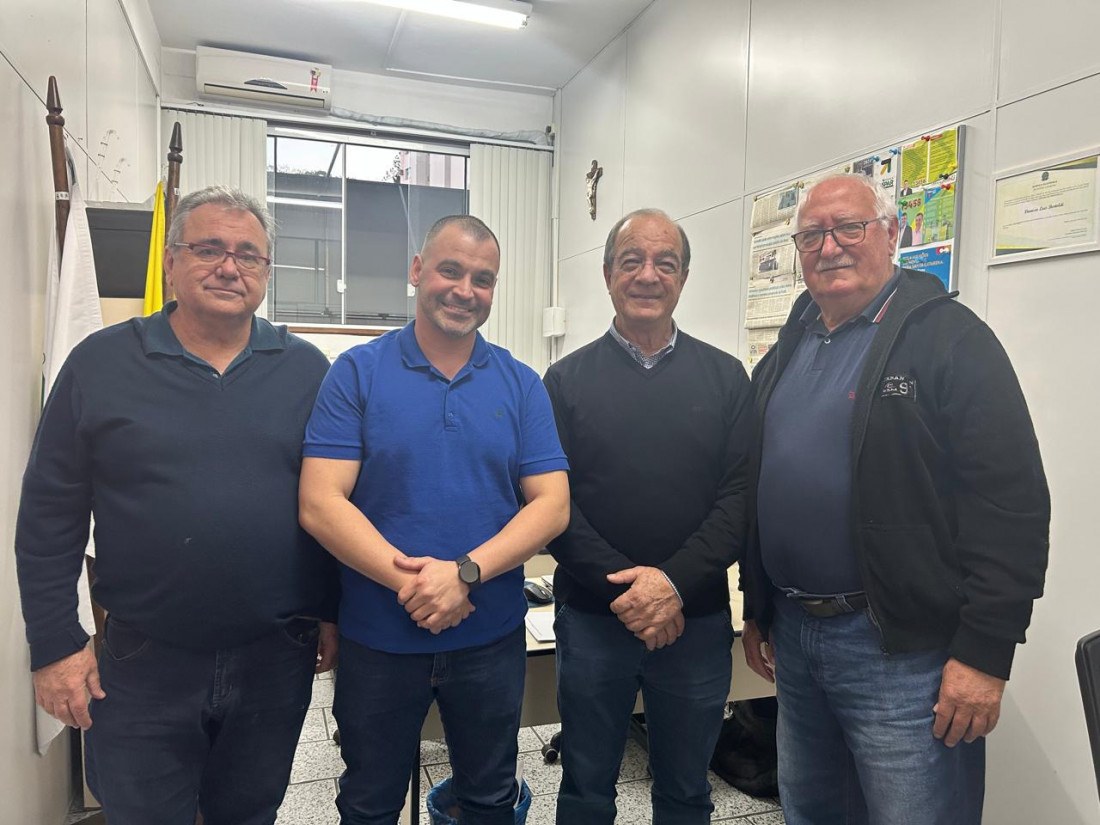 Alan (PSB), Doraci (PT), Zuchi e Beto Demmer (PDT)