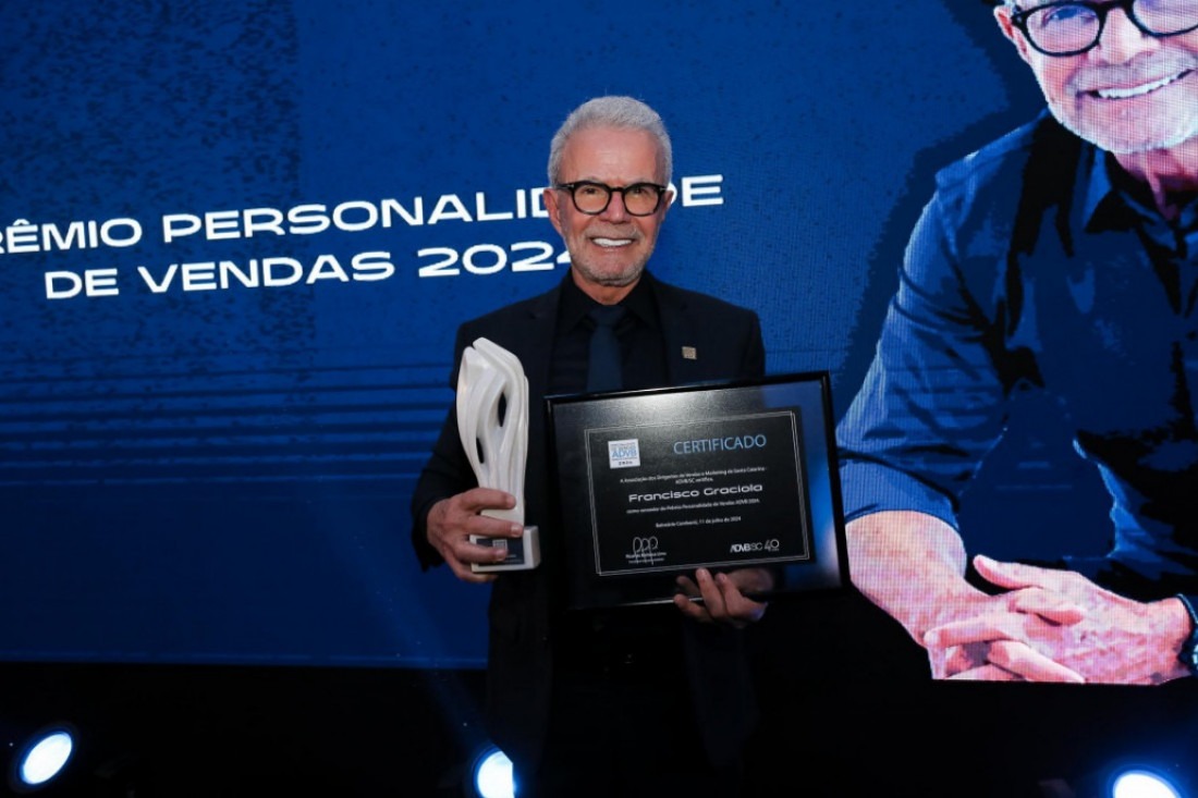 Francisco Graciola: Personalidade de Vendas ADVB 2024