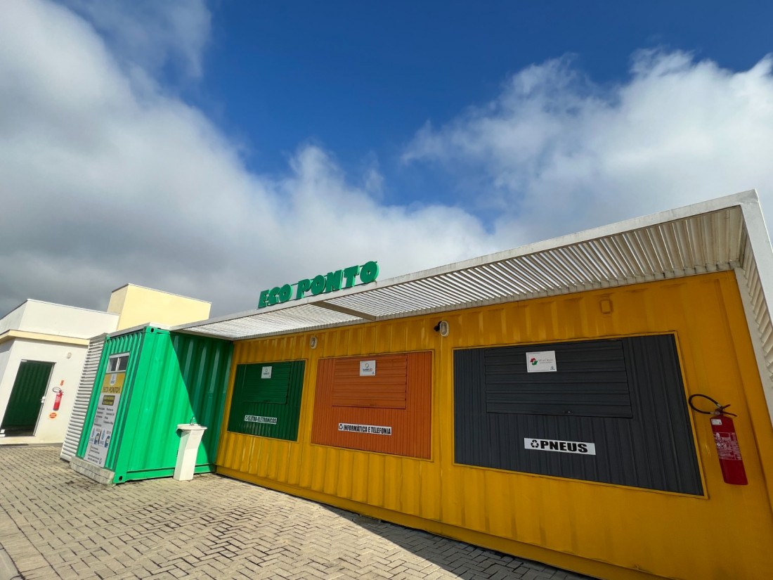 Ecoponto fica localizado próximo à Secretaria de Obras, no bairro Santa Terezinha