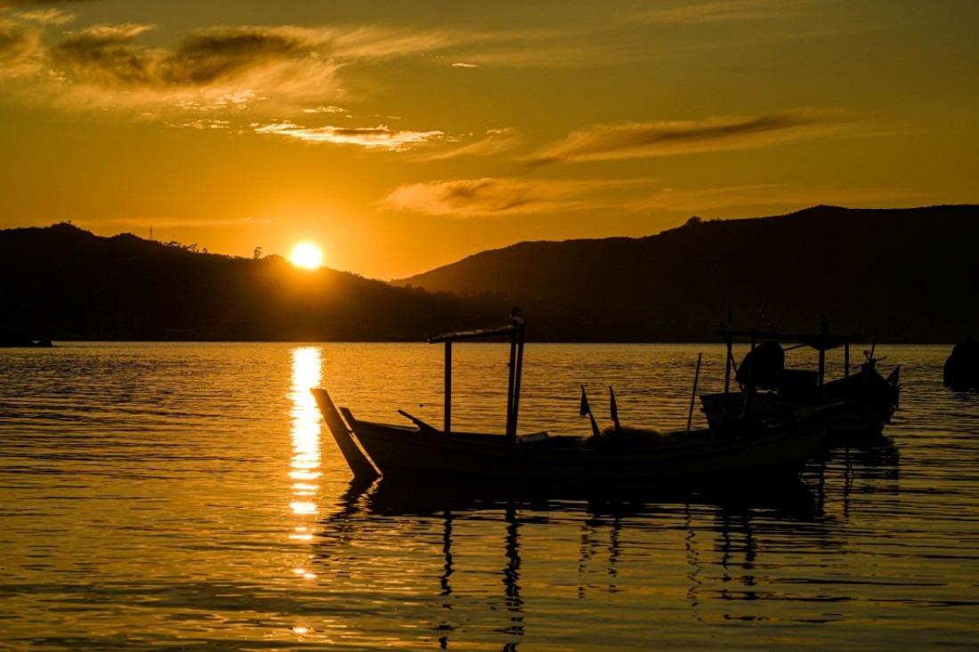 Semana de sol, mar calmo e temperatura em elevação