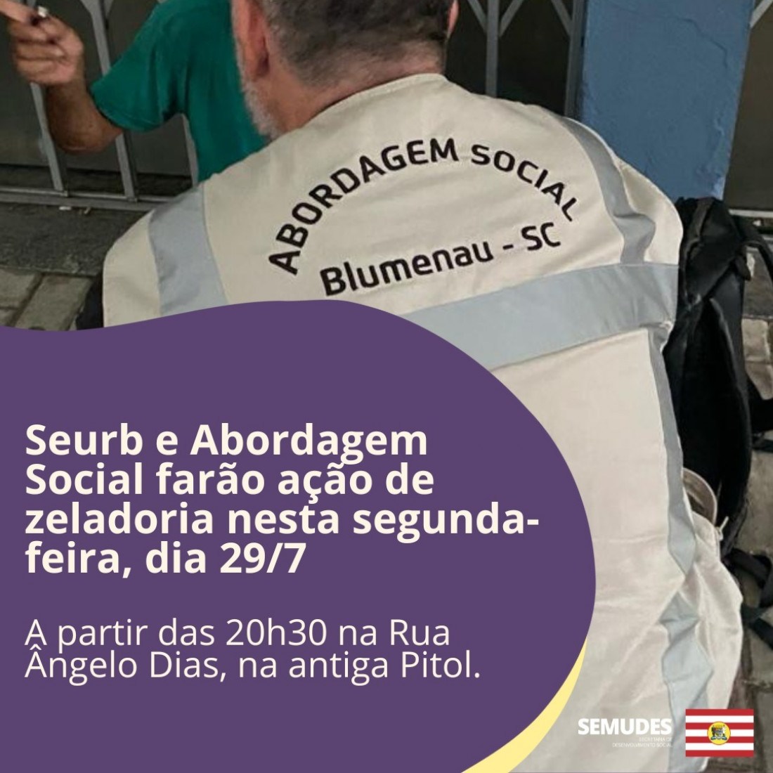 Ação está prevista para ocorrer na noite desta segunda-feira (29)