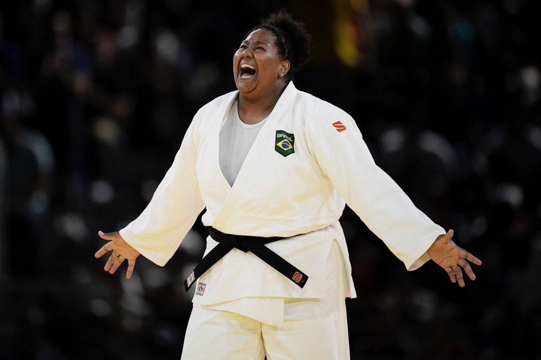 Judoca brasileira conquistou o primeiro ouro do Brasil em Paris