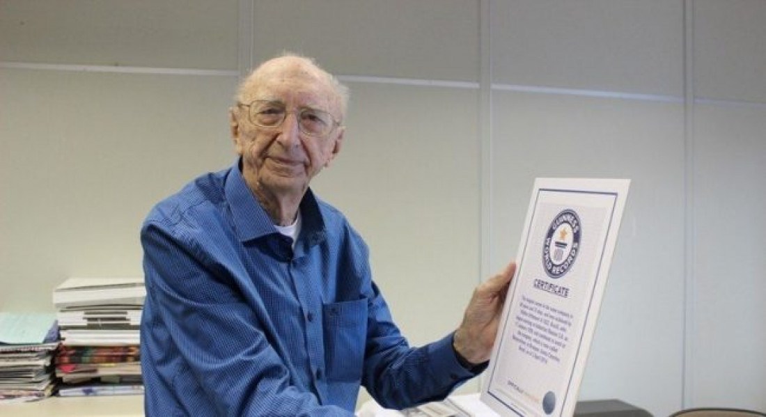 Walter Orthmann manteve uma vida ativa mesmo após completar 100 anos