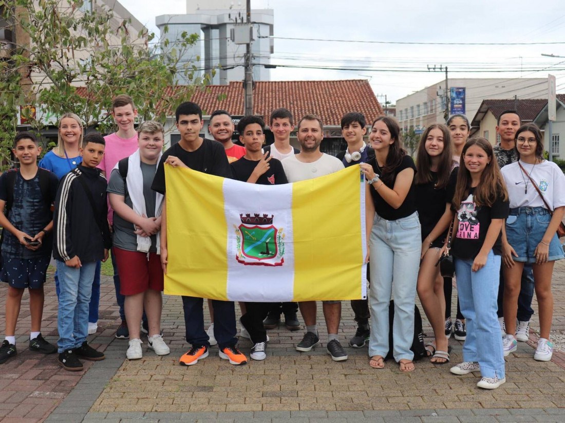 Em 2022, um grupo de alunos foi convidado a conhecer a sede do Google no Brasil