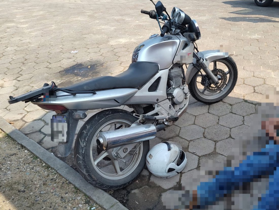 Homem admitiu que havia furtado a moto um dia antes