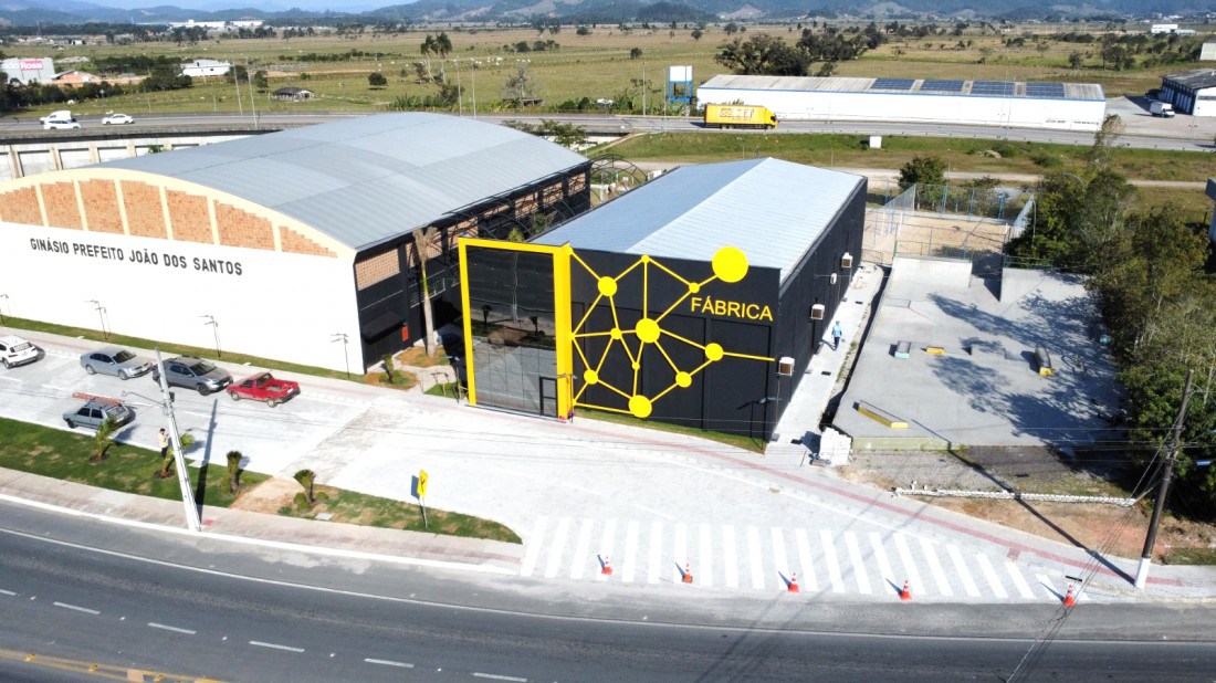 O novo centro fica localizado ao lado do Ginásio João dos Santos