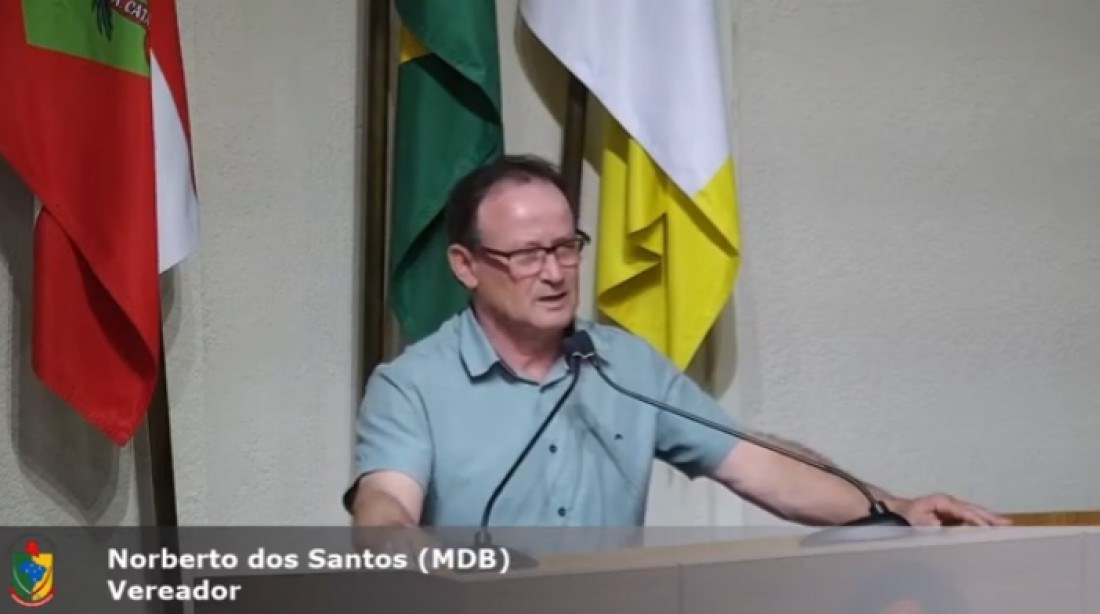 Betinho desabafou na tribuna do legislativo