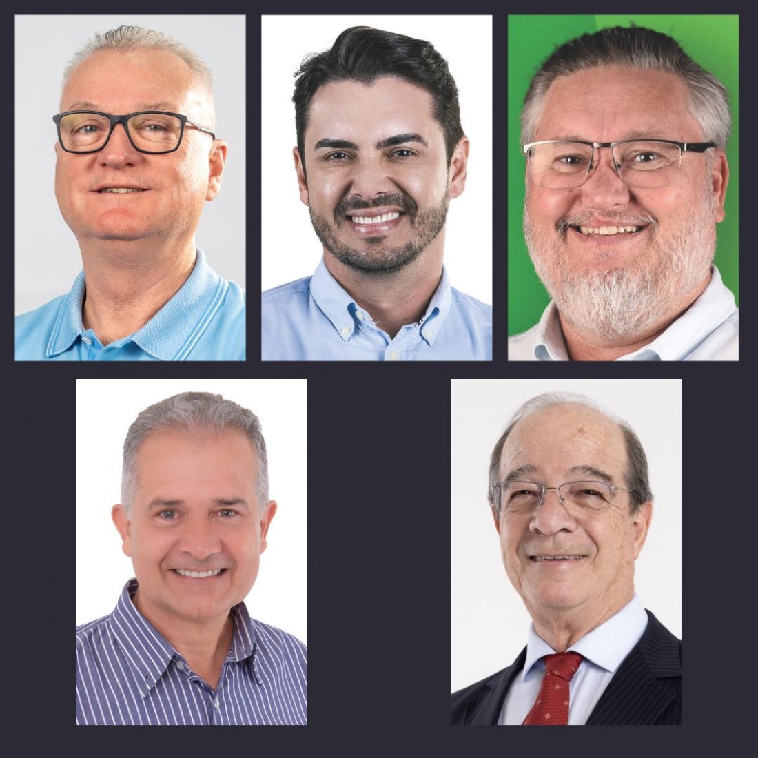 Os cinco pretendentes à cadeira do executivo gasparense se encontram nesta segunda-feira, a partir das 19h30min