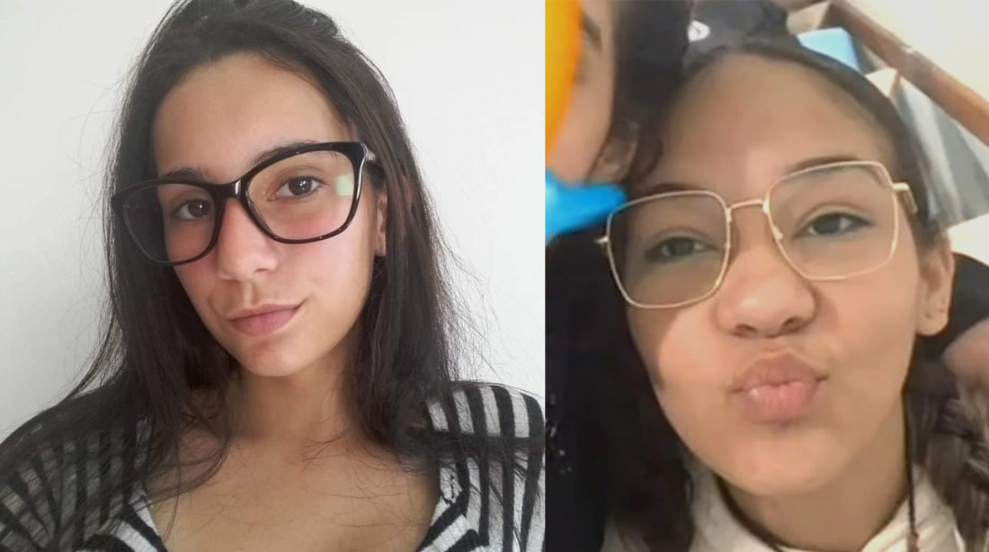 Jenifer e Eny foram vítimas da violência do trânsito na região do Vale