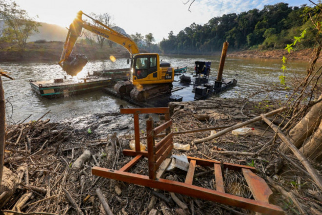 Obras nas barragens