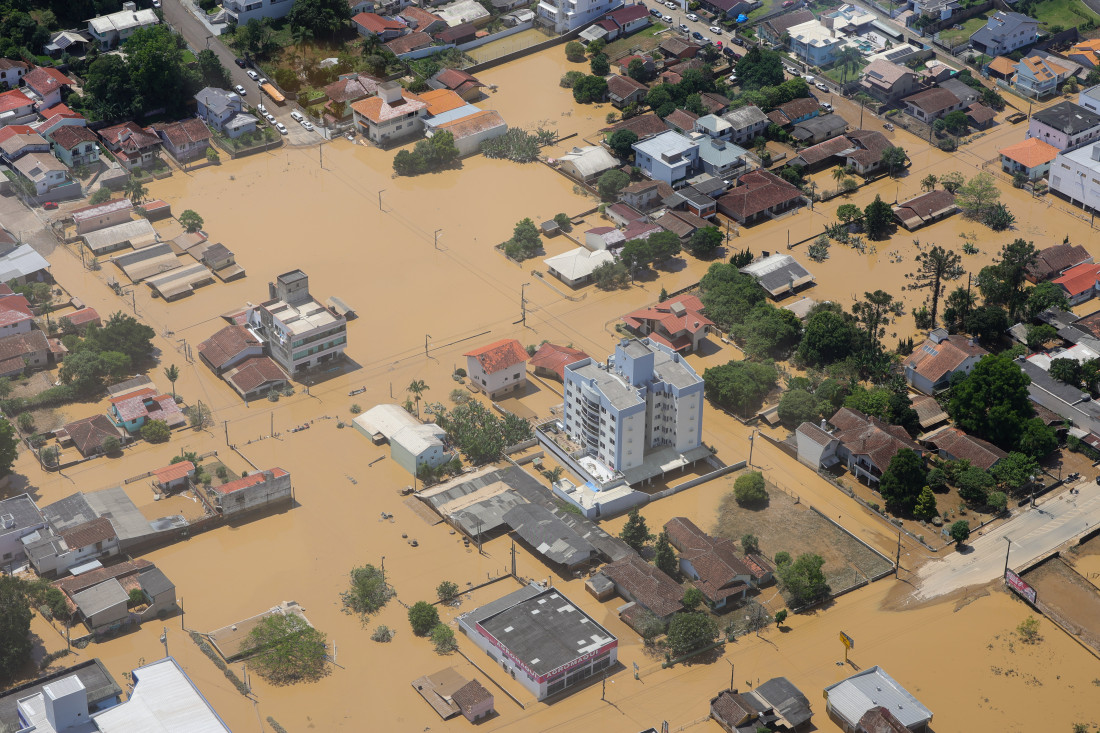 Em novembro de 2023, Rio do Sul viveu a segunda maior enchente da sua história