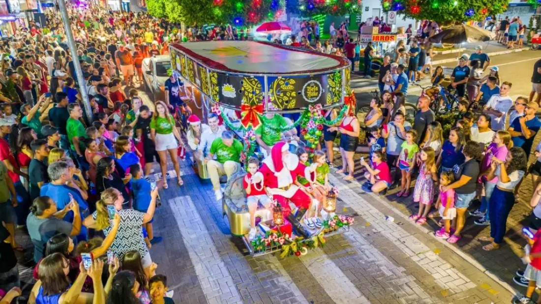 Desfile será a principal atração na primeira semana natalina em Gaspar