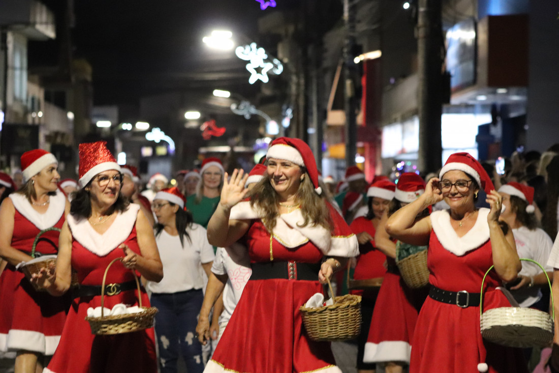Desfile de Natal em Gaspar (05/12/2024)