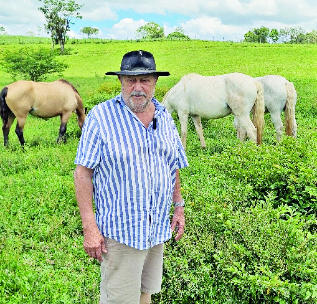 Os animais sempre foram a paixão de Salésio