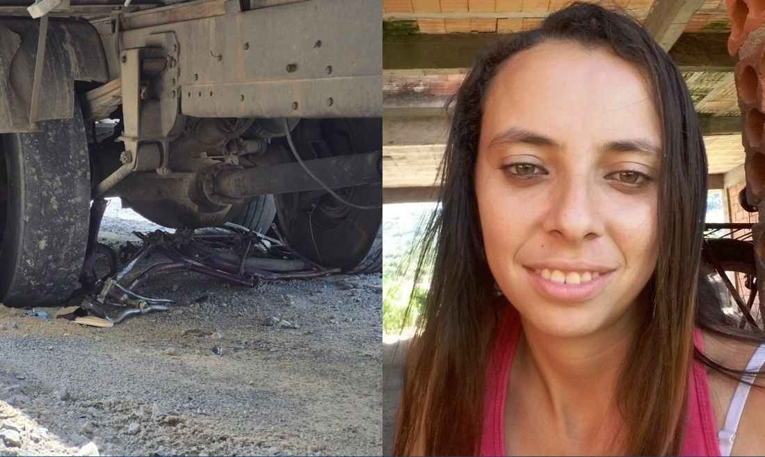 Acidente ocorreu em um trecho em obras da SC-110, no bairro Testo Rega, em Pomerode