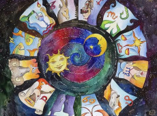 As cores transmitem energias positivas