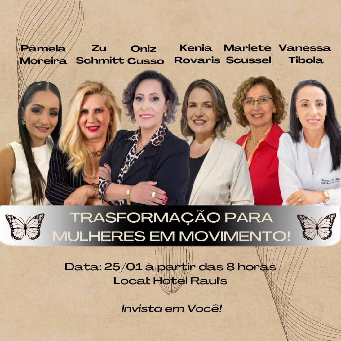 Evento acontece no próximo dia 25, no Hotel Raul´s