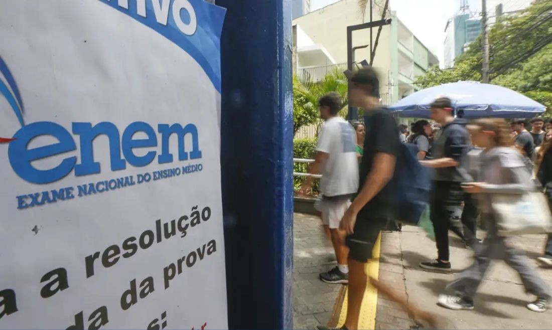 Com o acesso ao site instável, a alta procura reflete a importância do exame como porta de entrada para o ensino superior