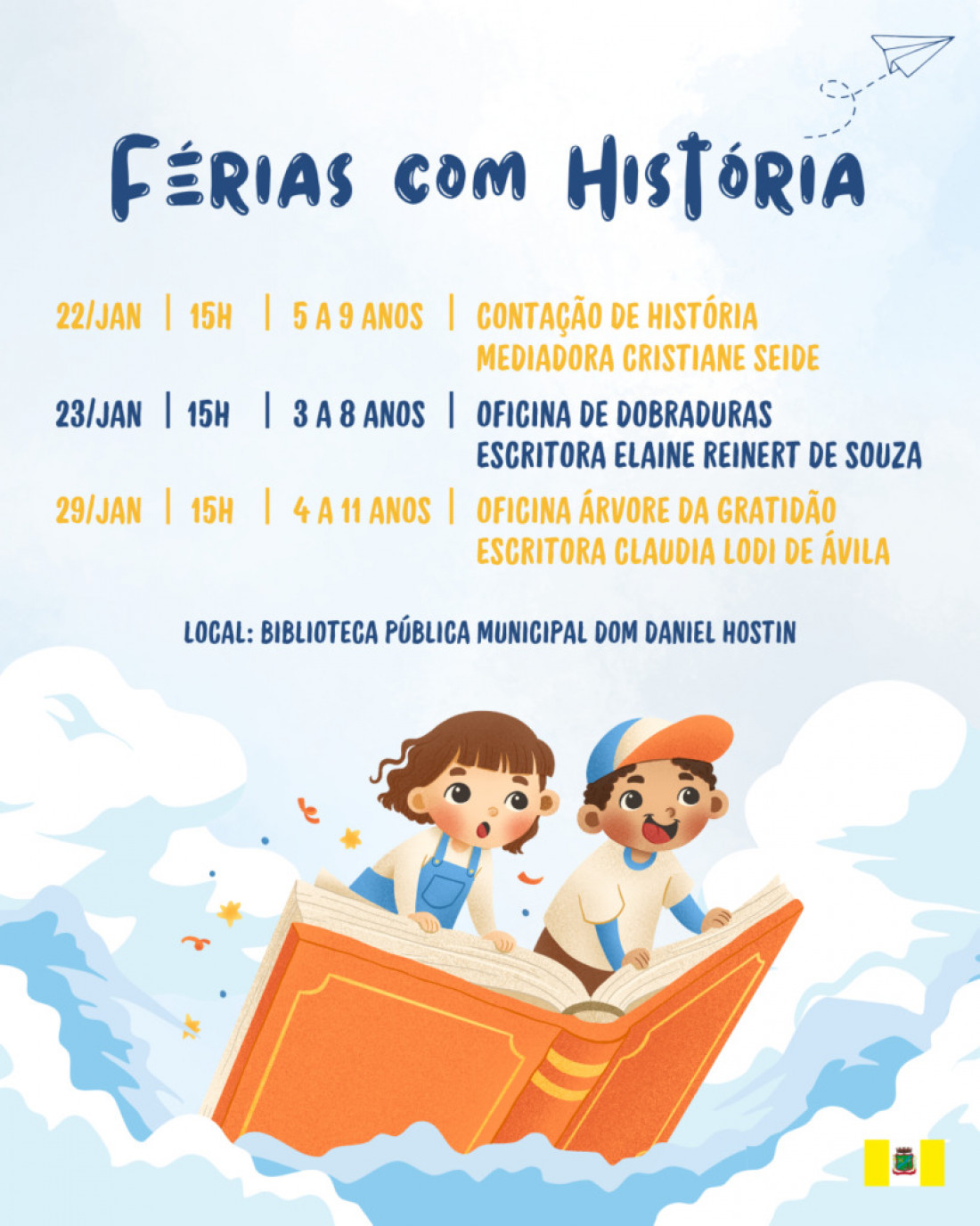 Programação de Férias com Histórias
