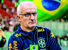 Dorival não resistiu a goleada para a Argentina