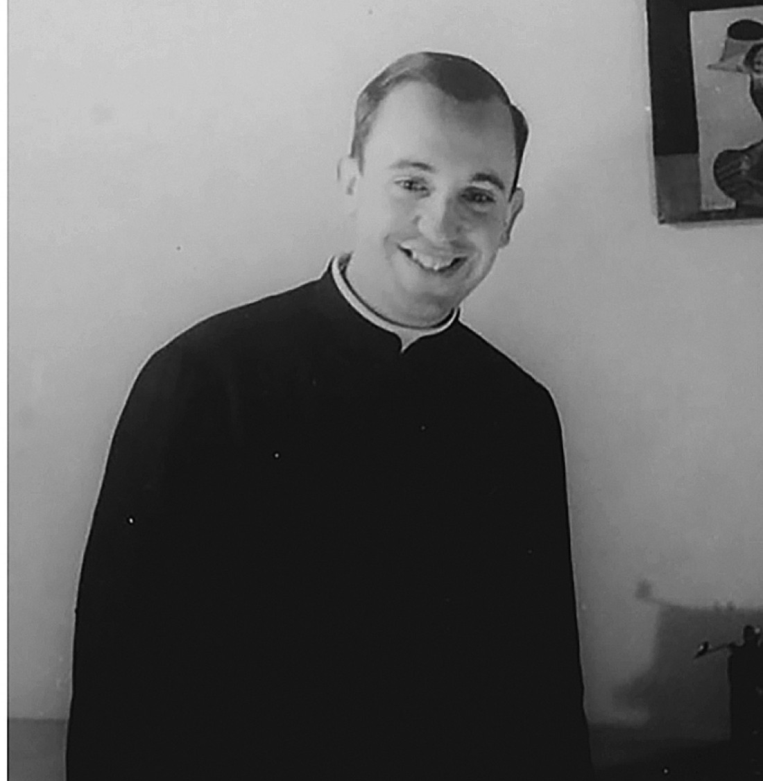 O jovem padre Bergoglio