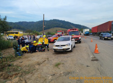 Vítima estava caída no acostamento da rodovida