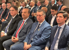 O governador Jorginho lidera a comitiva que está desde o fim de semana nos EUA