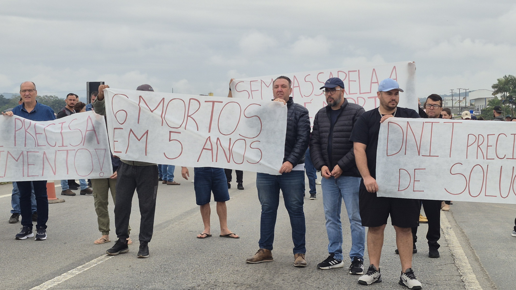 Protesto BR-470