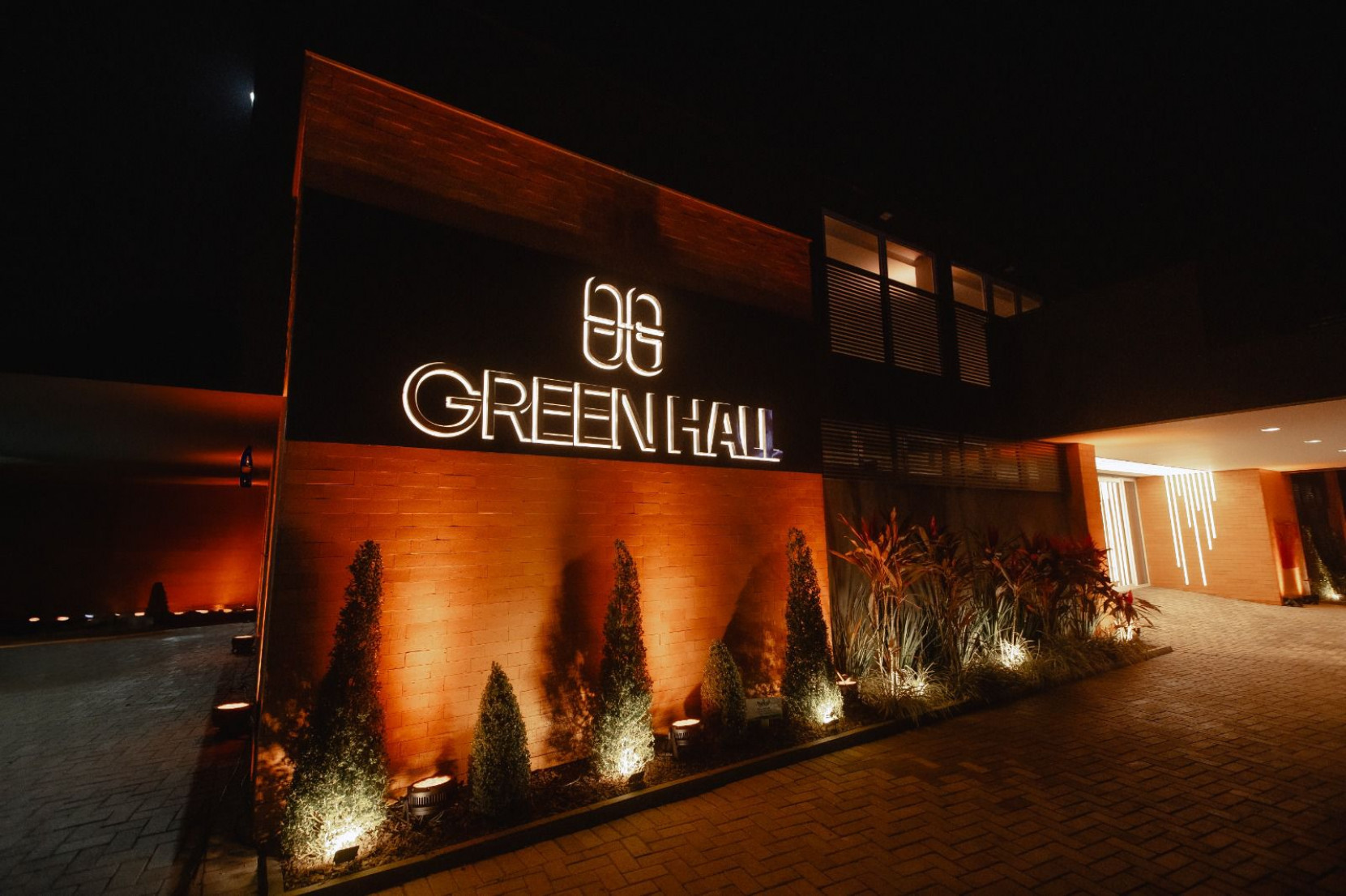 O Green Hall foi concebido com uma proposta inovadora para eventos no Vale do Itajaí