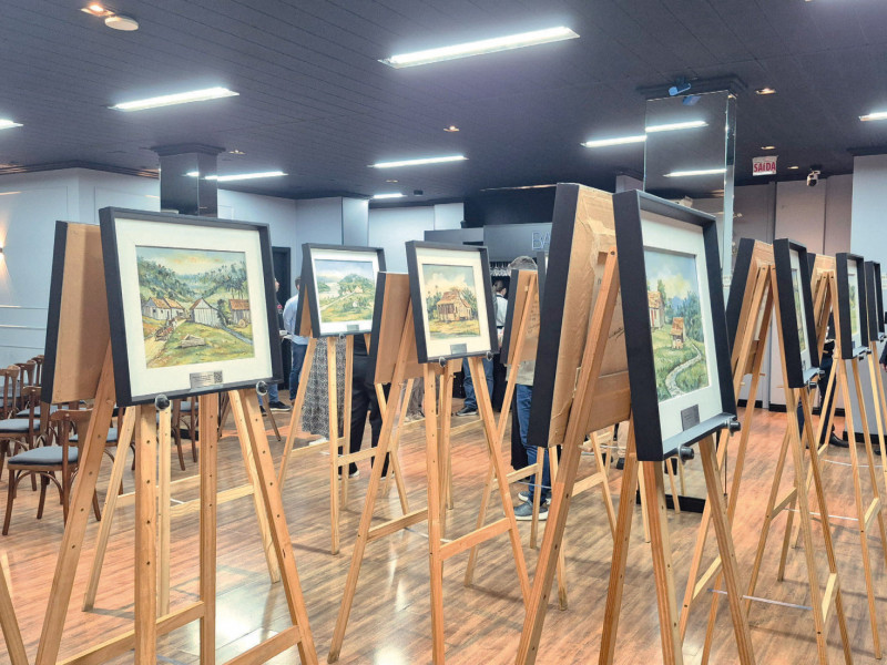 A exposição fica aberta ao público somente nesta quinta-feira, dia 19
