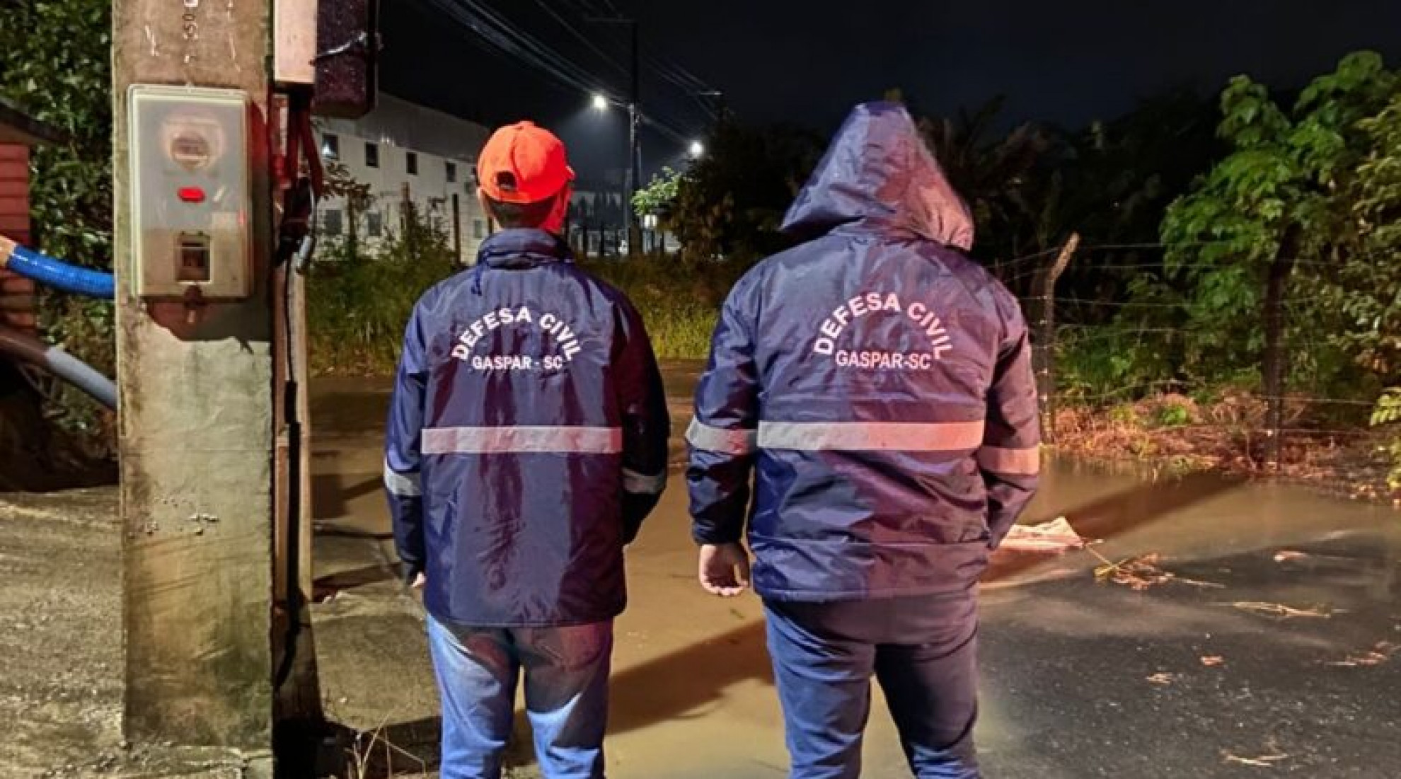 Município registrou 70 mm de chuvas nas últimas 24 horas