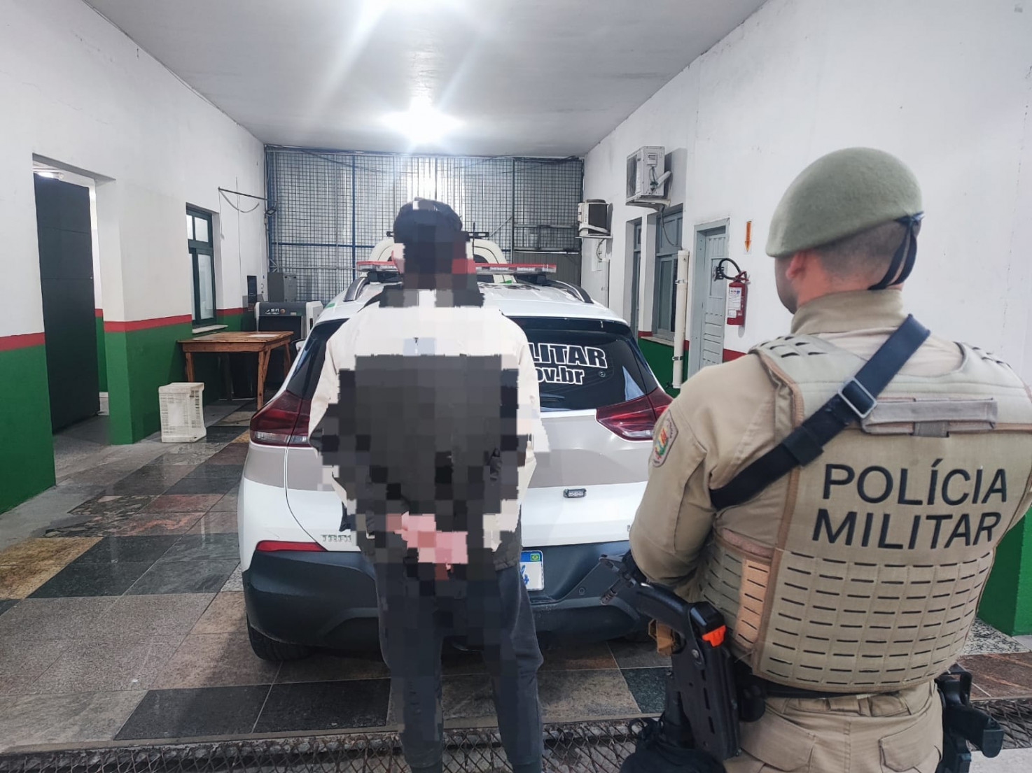 Ambos foram encaminhados ao sistema prisional para cumprir pena