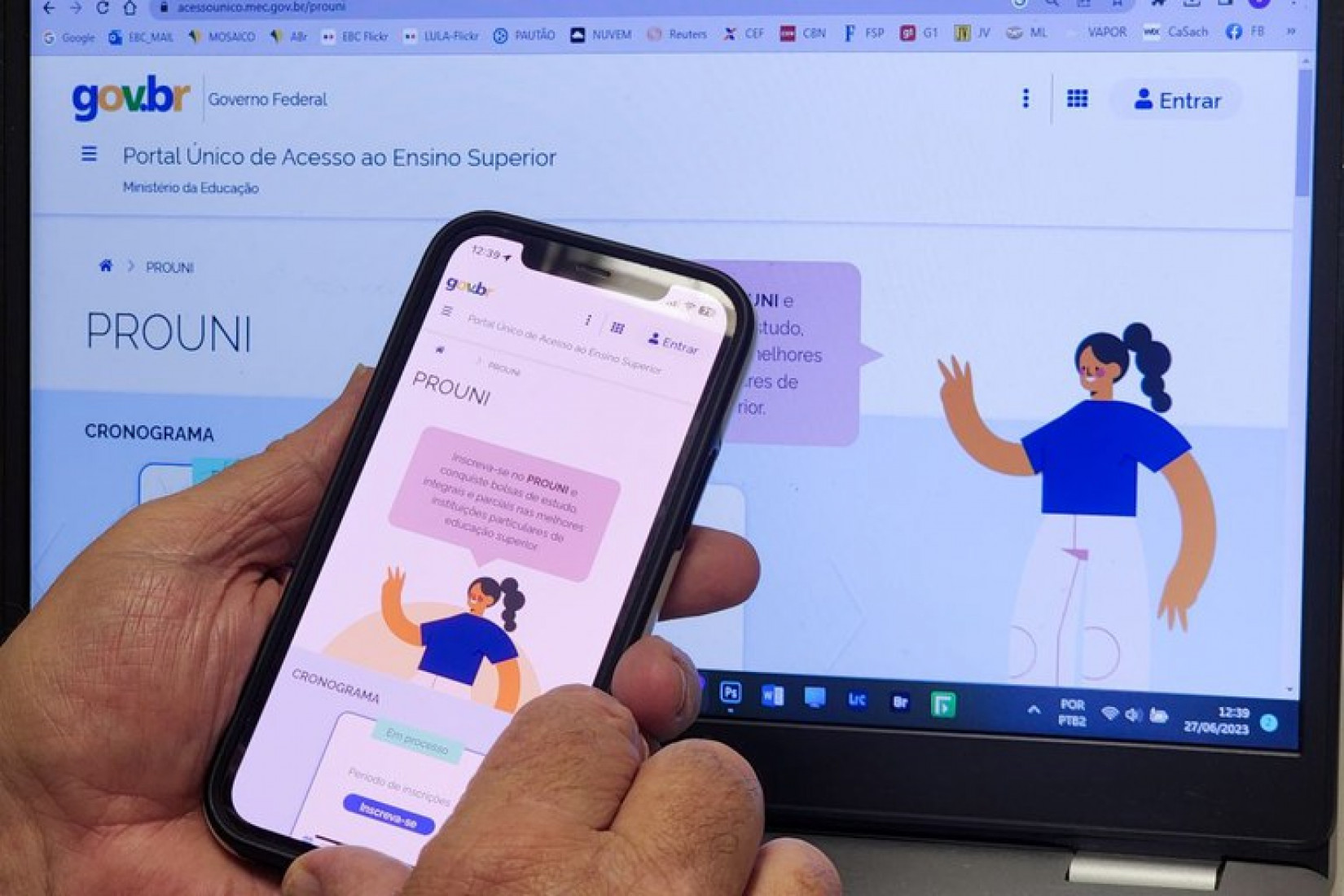 Inscrições devem ser feitas exclusivamente pela internet, por meio do Portal Único de Acesso ao Ensino Superior, até 4 de julho