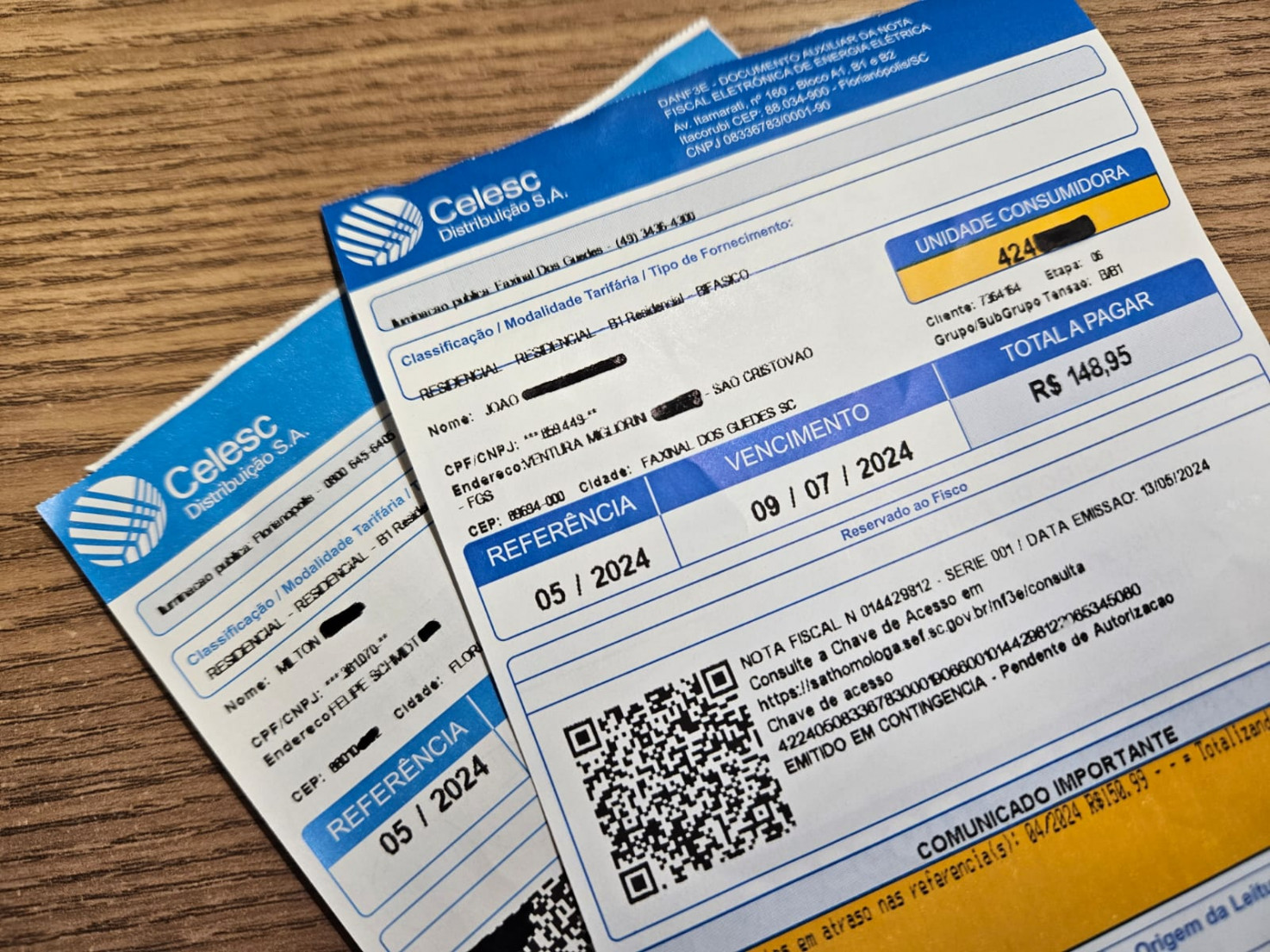 Atenção: é essencial manter os dados atualizados nos cadastros do Governo Federal e vinculados à unidade consumidora correta