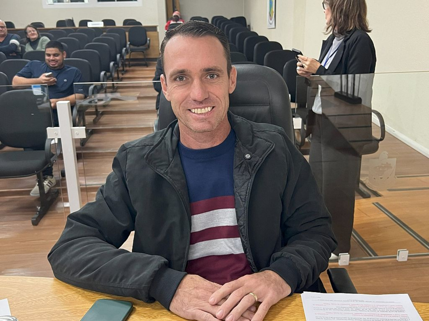 Vereador Thímoti Thiago Deschamps (UNIÃO)
